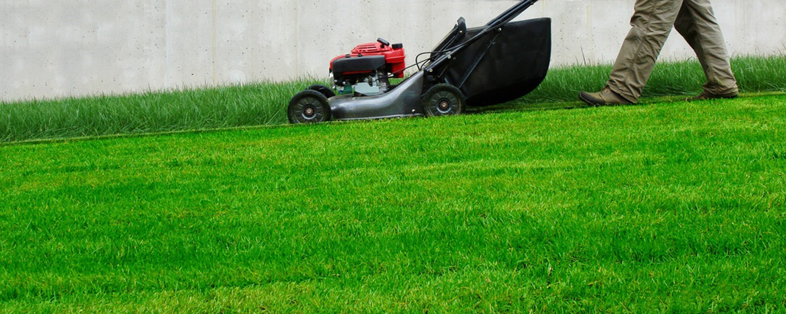 Lawn mowing