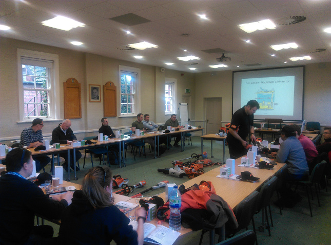 Stihl tool maintenance training day